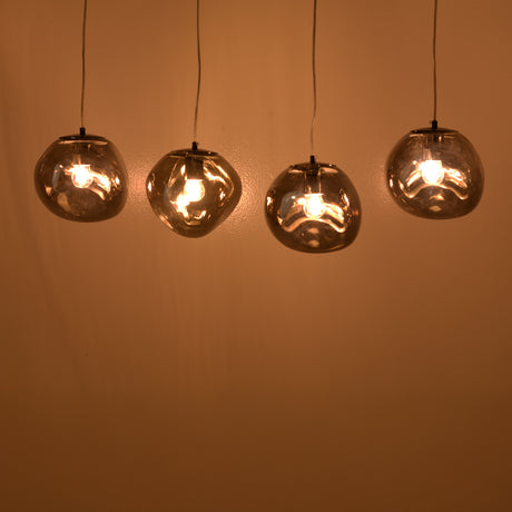 Lampa Vidro, Auriu, 60x15x80 cm