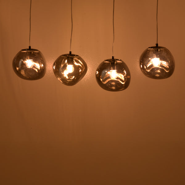 Lampa Vidro, Auriu, 60x15x80 cm