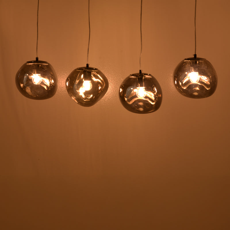 Lampa Vidro, Auriu, 60x15x80 cm, imagine suplimentara