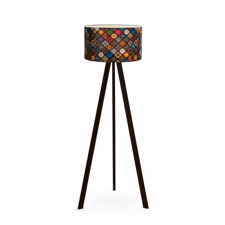 Lampadar Cooper, Multicolor, 38x38x140 cm