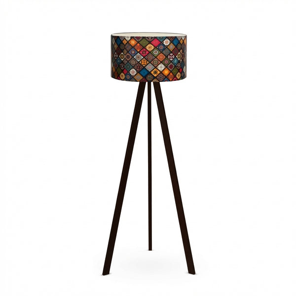 Lampadar Cooper, Multicolor, 38x38x140 cm