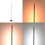 Lampadar cu LED Topelia, metal Negru, 140cm Înaltime, 20x20x140 cm