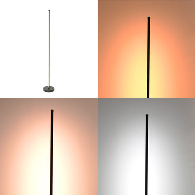 Lampadar cu LED Topelia, metal Negru, 140cm Înaltime, 20x20x140 cm, imagine suplimentara
