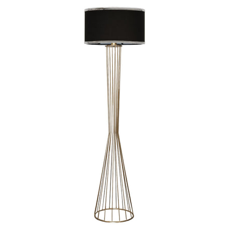 Lampadar Firdo, Negru, 38x155 cm