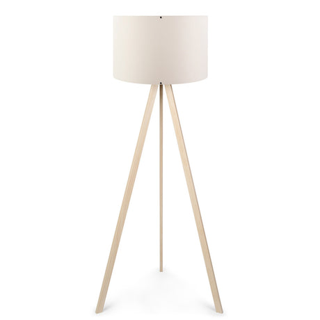 Lampadar PWL-1060, MDF/textil, 38x38x140 cm