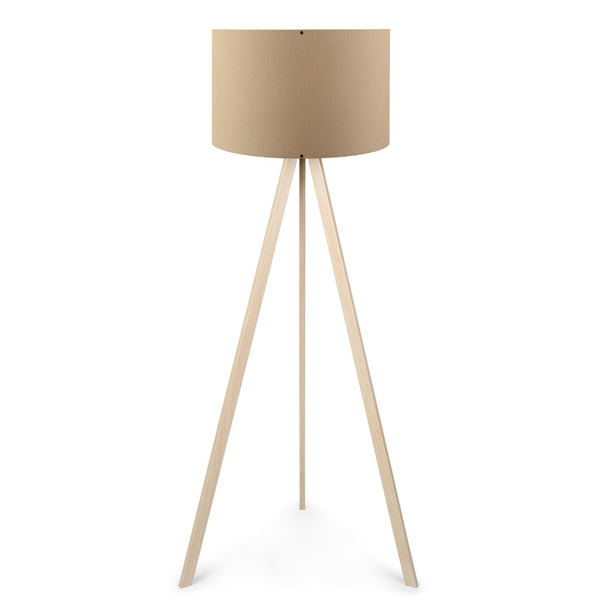 Lampadar PWL-1060, MDF si textil, D38x140 cm