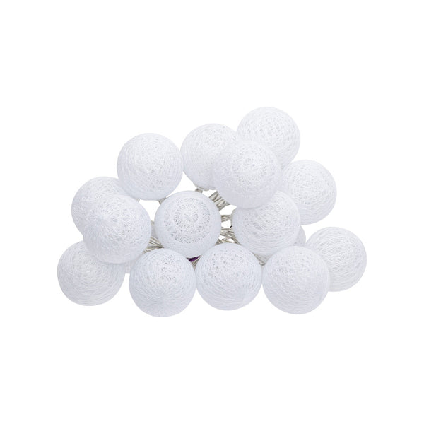 Lampi LED Decorative cu Functie Batoni, PVC Alb, 260 cm, 260 cm