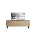 Comoda TV Adore Luna, Stejar, 180x63x42 cm, foto produs 7