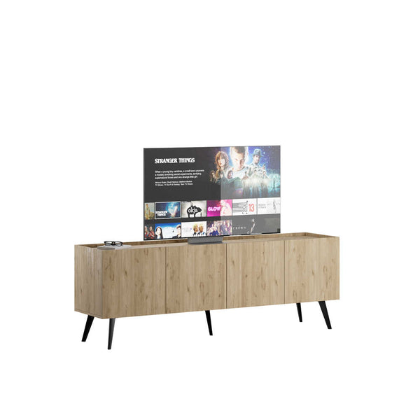 Comoda TV Adore Luna, Stejar, 180x63x42 cm