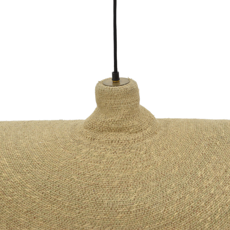 Lustra Acfen Boho, Natural, 72x72x6 cm, detaliu produs