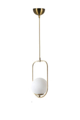 Lustra Ahu Chandelier, Alb