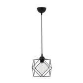 Lustra Alama negru 20x20x74 cm