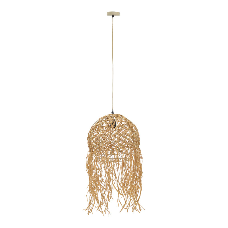 Lustra Amelon, Natural, 40x40x110 cm, imagine suplimentara