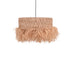 Lustra Annhele din fibre eco Natural 50x50x35+ cm