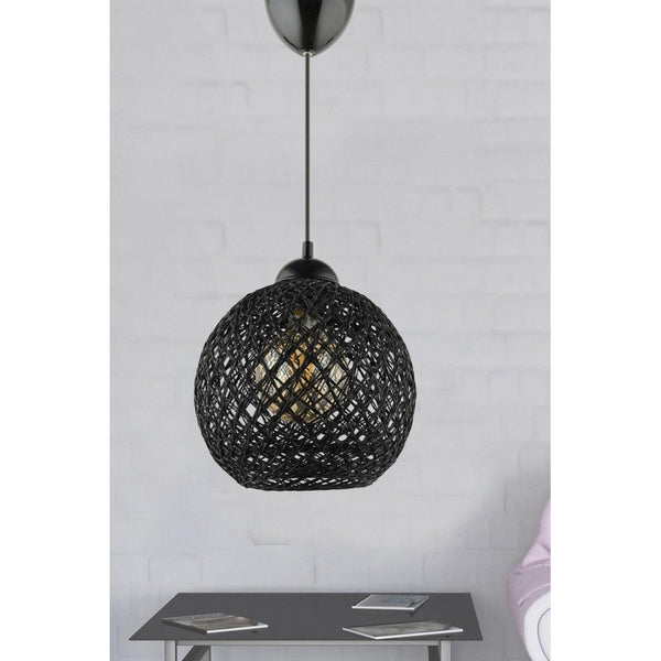 Lustra ASY269 Chandelier, Negru, 22x18x60 cm