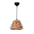 Lustra Ava Ava Natural-negru 20x20x65 cm