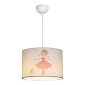 Lustra Ballerina, PVC, Multicolor, D30x20 cm, detaliu produs