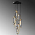 Lustra Cerco Chandelier, Negru