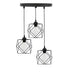 Lustra cu 3 lumini Karin negru 30x30x90 cm