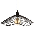 Lustra cu o singura lumin Galt, negru, 34x15, 5 cm