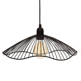 Lustra cu o singura lumin Galt, negru, 34x16 cm