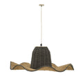 Lustra Darla, Natural, 57x57x110 cm, imagine suplimentara