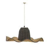 Lustra Darla, Natural, 57x57x110 cm, imagine suplimentara