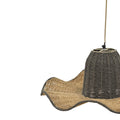 Lustra Darla, Natural, 57x57x110 cm, detaliu produs