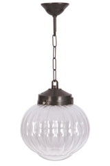 Lustra de exterior BFE 345 Outdoor Chandelier, Negru, 23x45x23 cm