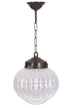 Lustra de exterior BFE 345 Outdoor Chandelier, Negru, 23x45x23 cm