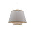 Lustra din bambus Certy Boho Natural 50x50x33 cm