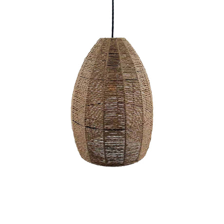 Lustra din sfoara Ropal Boho, Natural, 29x29x40 cm