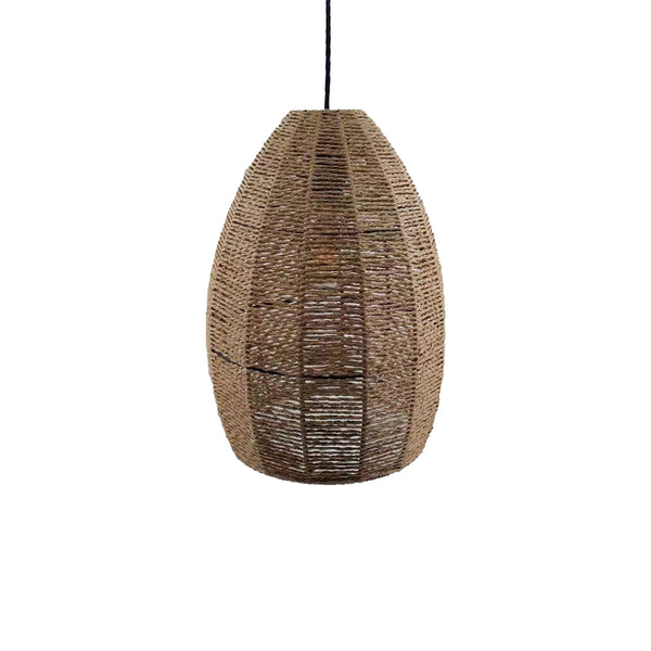 Lustra din sfoara Ropal Boho, Natural, 29x29x40 cm