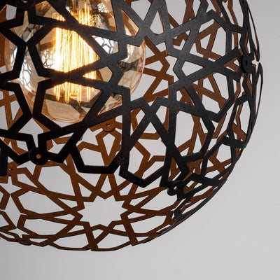 Lustra Dumrul Chandelier, Negru