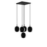 Lustra Efe Chandelier, Negru