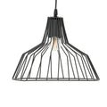 lustra Lustră elegantă Derbea, metal negru, 25x70 cm