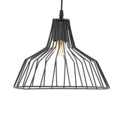 lustra Lustră elegantă Derbea, metal negru, 25x70 cm