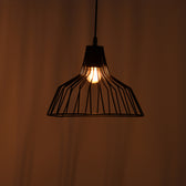 Lustră elegantă Derbea, metal, negru, 25x70 cm, imagine suplimentara