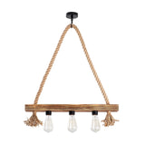 Lustra Erebos Chandelier, Lemn