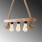 Lustra Erebos Chandelier, Lemn