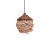 Lustra Fiorine abaca, Natural, 35x35x45 cm