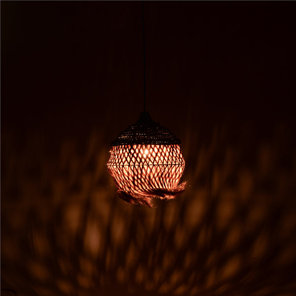 Lustra Fiorine abaca, Natural, 35x35x45 cm