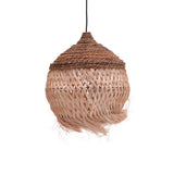 Lustra Fiorine abaca, Natural, 55x55x70 cm