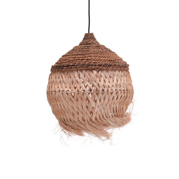 Lustra Fiorine abaca, Natural, 55x55x70 cm