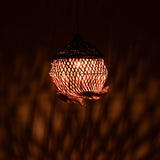 Lustra Fiorine abaca, Natural, 55x55x70 cm