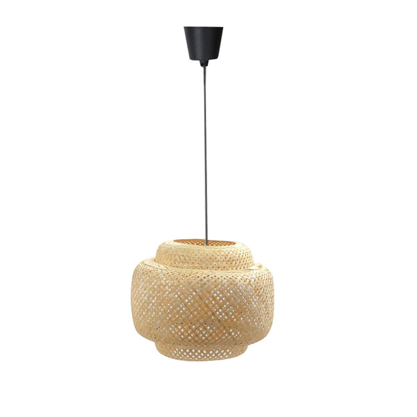 Lustra Forsy bambus, Natural, 42x42x37 cm