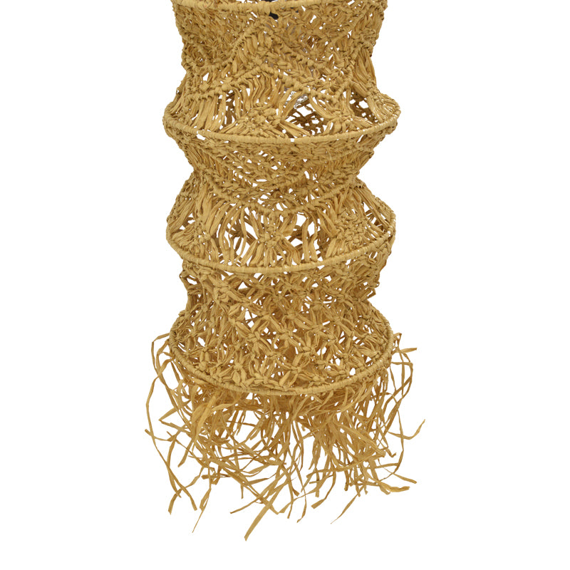 Lustra Frola, Natural, 25x25x115 cm, detaliu produs