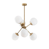 Lustra Gondol Chandelier, Auriu