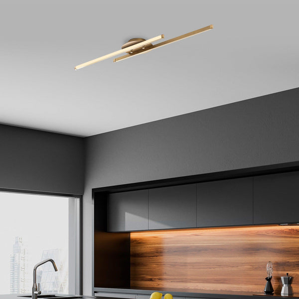 Lustra Grilage Elegant, Auriu, 86x17x5 cm