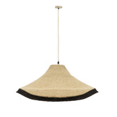 Lustra Hatty, Natural, 60x60x115 cm, imagine suplimentara